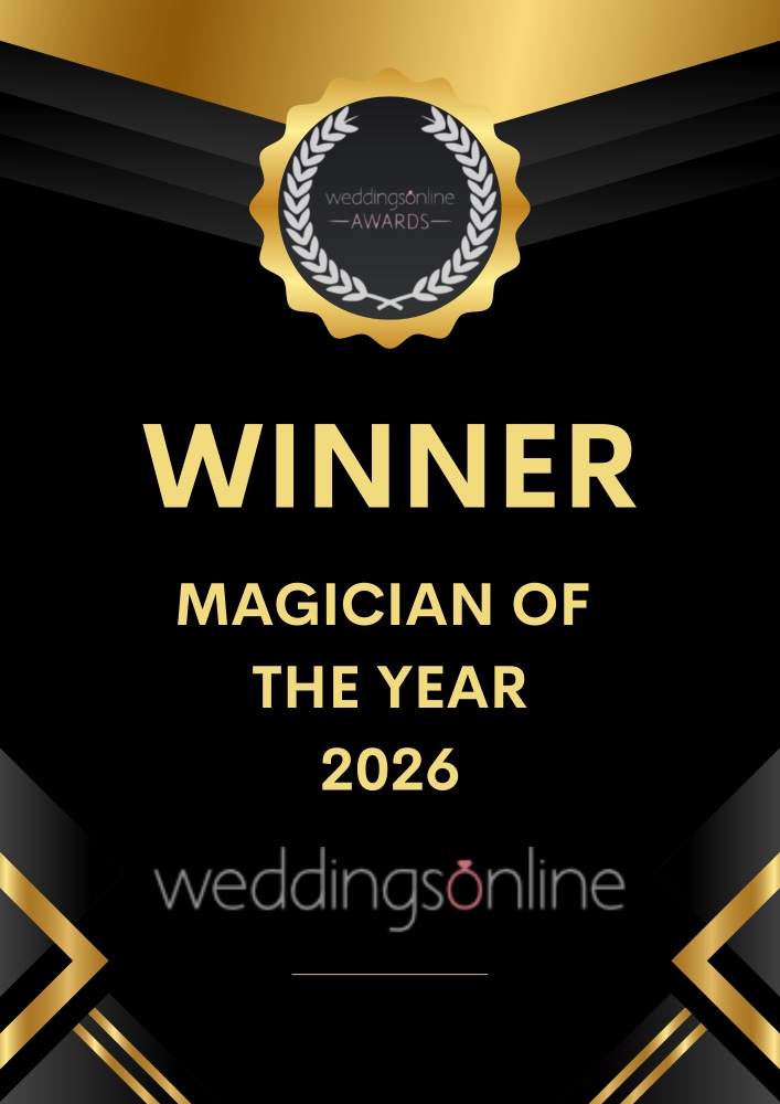 weddingsonline Awards — Winner, Magician of the Year 2026